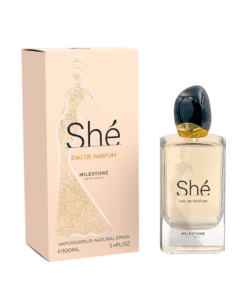 Milestone Perfumes SHE Eau de Parfum – Soft Floral‑Sweet Arabic Perfume for Women | Long‑Lasting Luxury Scent in Ireland (100ml)